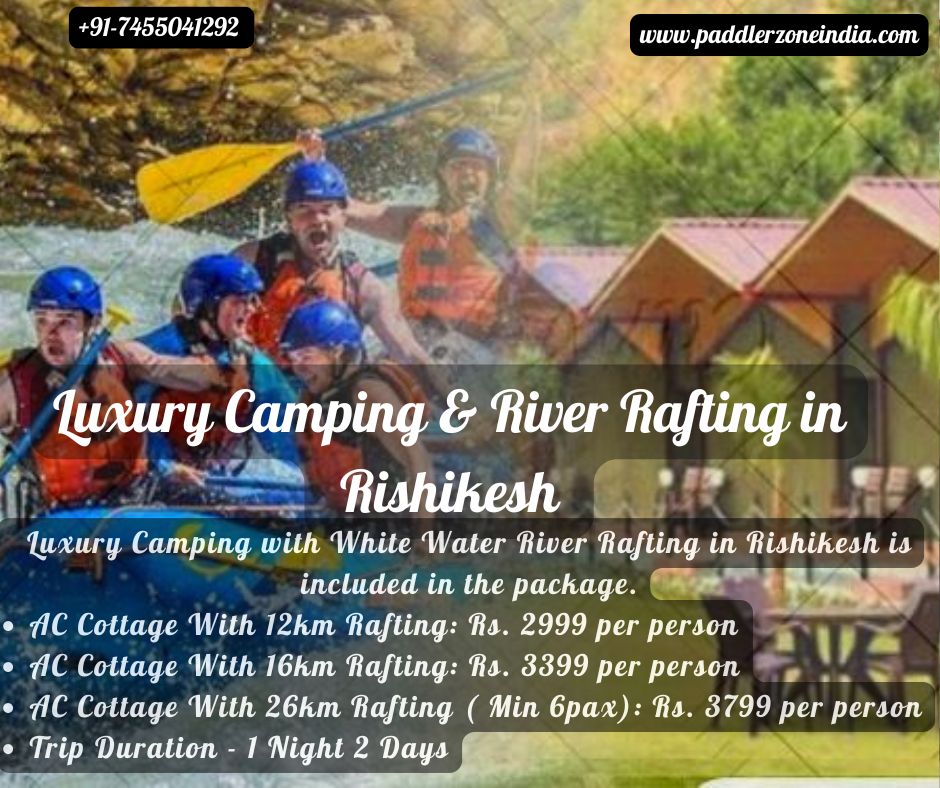 Camping &white water river river rafting in rishikesh