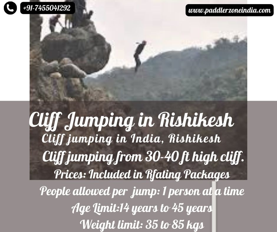 cliff jumping offers in rishikesh