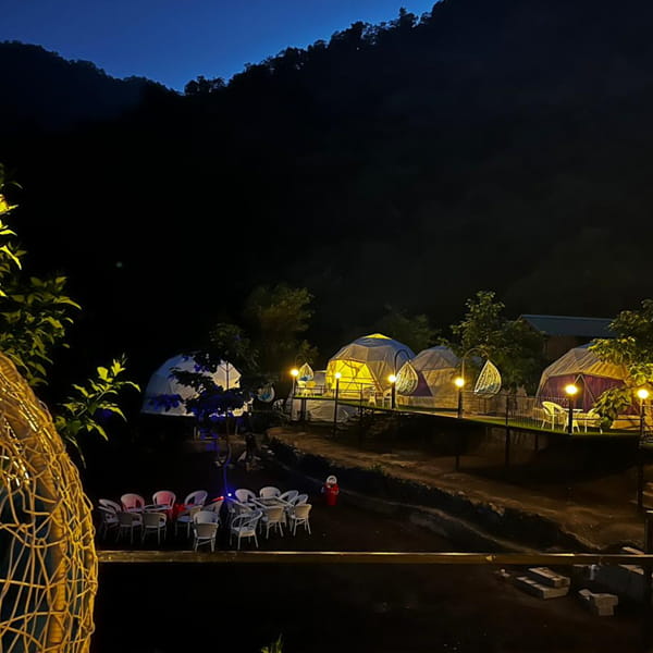 Luxury tents in Rishikesh 