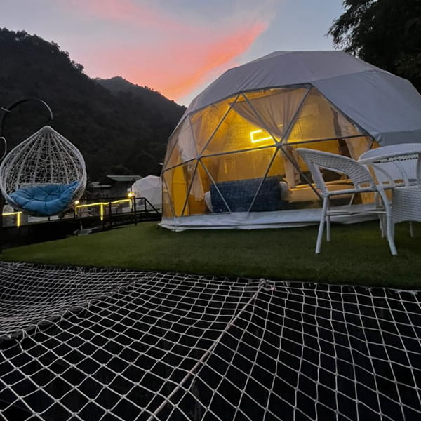 Glamping pod in Rishikesh